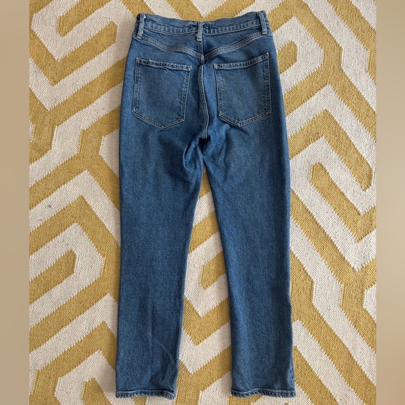 Agolde Riley High Rise Crop Jeans - Picture 5 of 6